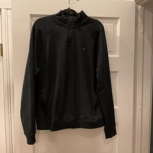 Fabletics Men’s Zip Pullover Black Size Large